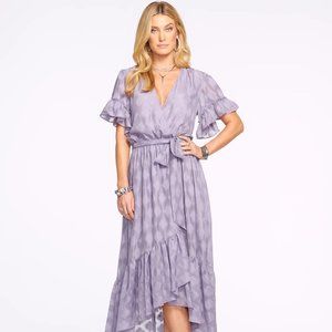 Ramy Brook - Asya Short Sleeve Midi Dress